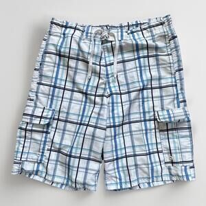 Airwalk Y2K Baggy‎ 90s Style Size Large men's Board Shorts Mesh Liner